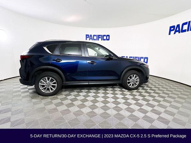 Photo of 2023 Deep Crystal Blue Mica Mazda CX-5