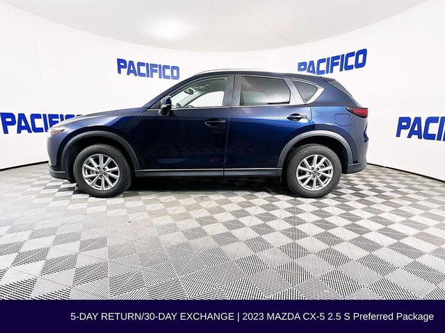 Photo of 2023 Deep Crystal Blue Mica Mazda CX-5