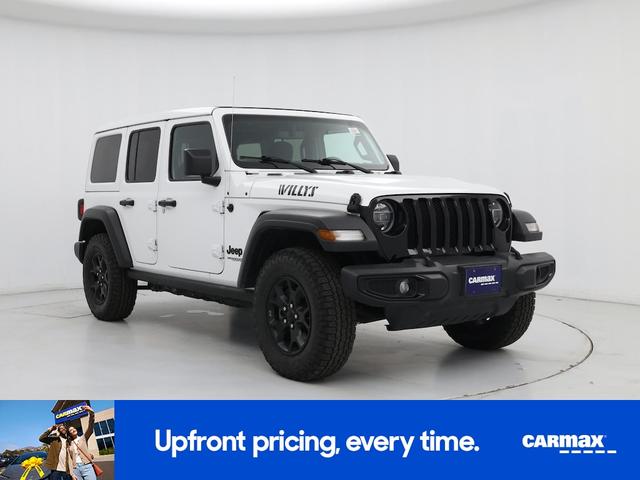 Photo of 2021 White Jeep Wrangler
