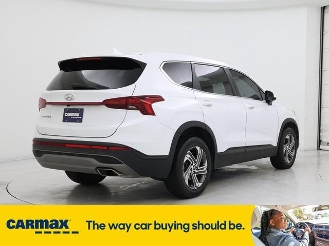 Photo of 2021 White Hyundai SANTA FE