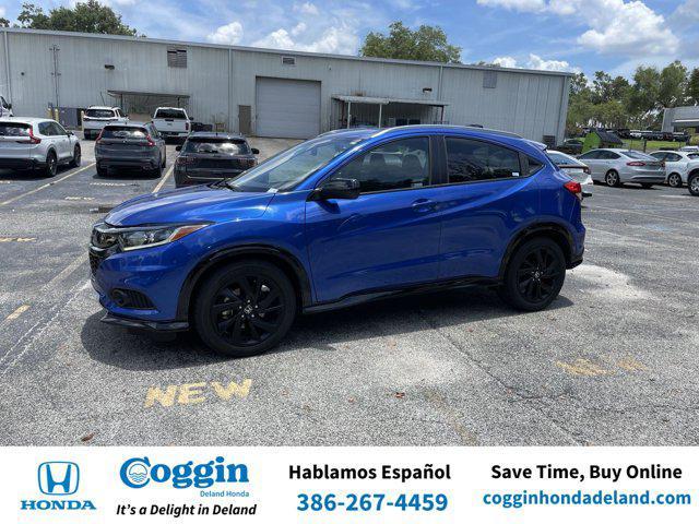 Photo of 2022 Aegean Blue Metallic Honda HR-V
