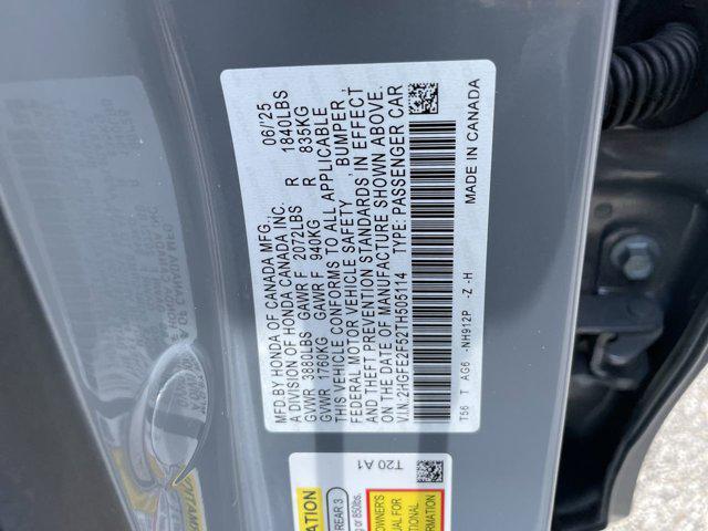 Photo of 2026 Urban Gray Pearl Honda Civic