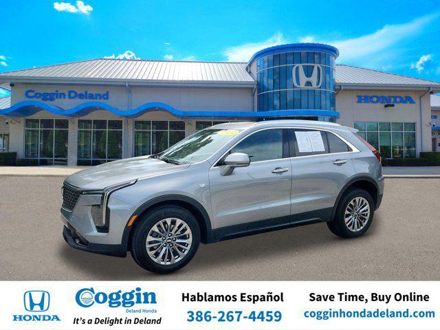Photo of 2024 Argent Silver Metallic Cadillac XT4