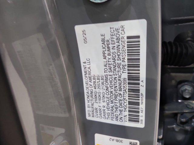 Photo of 2025 Urban Gray Pearl Honda Accord Hybrid