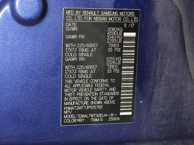 Photo of 2018 Caspian Blue Nissan Rogue