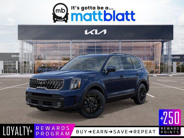 Photo of 2025 Midnight Lake Blue Kia Telluride