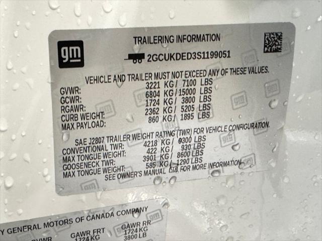 Photo of 2025 Summit White Chevrolet Silverado 1500