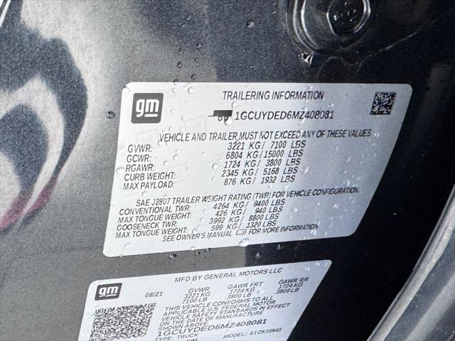 Photo of 2021 Shadow Gray Metallic Chevrolet Silverado 1500