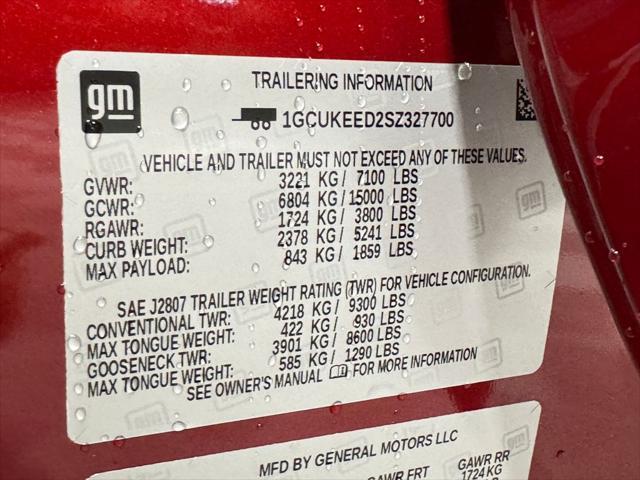 Photo of 2025 Radiant Red Chevrolet Silverado 1500
