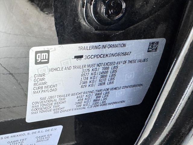 Photo of 2022 Black Chevrolet Silverado 1500