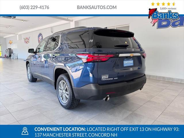 Photo of 2023 Blue Metallic Chevrolet Traverse