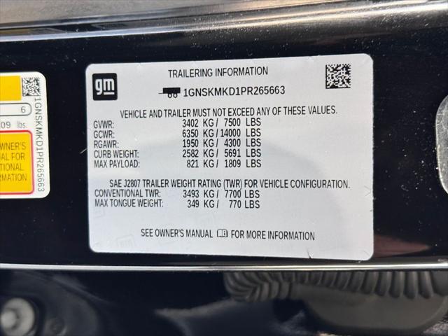 Photo of 2023 Black Chevrolet Tahoe