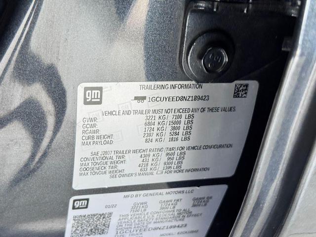 Photo of 2022 Shadow Gray Metallic Chevrolet Silverado 1500