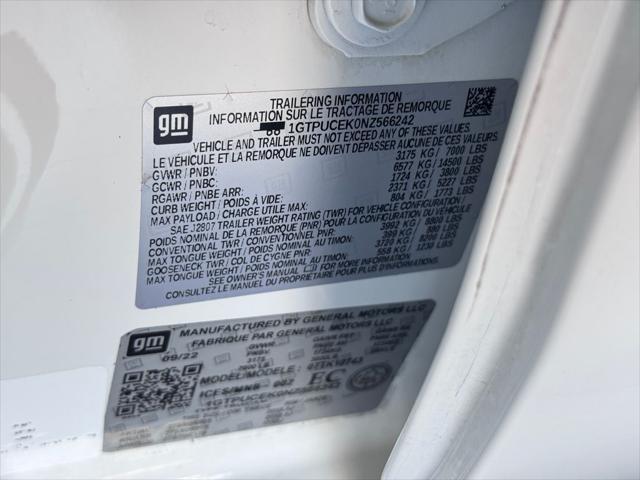 Photo of 2022 Summit White GMC Sierra 1500