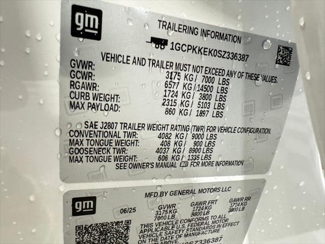 Photo of 2025 Summit White Chevrolet Silverado 1500