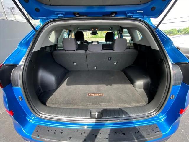 Photo of 2021 BLUE Hyundai TUCSON