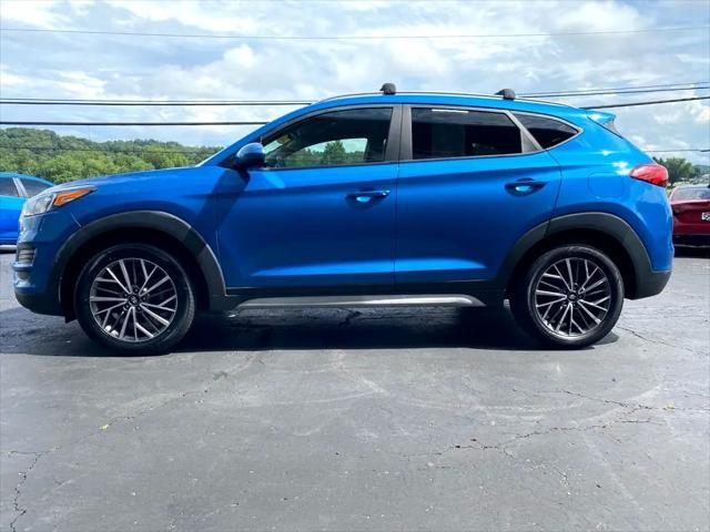 Photo of 2021 BLUE Hyundai TUCSON
