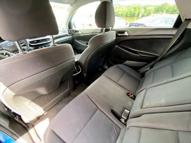Photo of 2021 BLUE Hyundai TUCSON