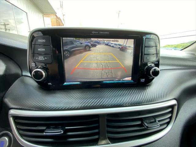 Photo of 2021 BLUE Hyundai TUCSON