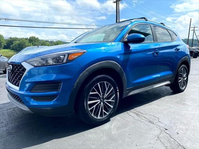 Photo of 2021 BLUE Hyundai TUCSON