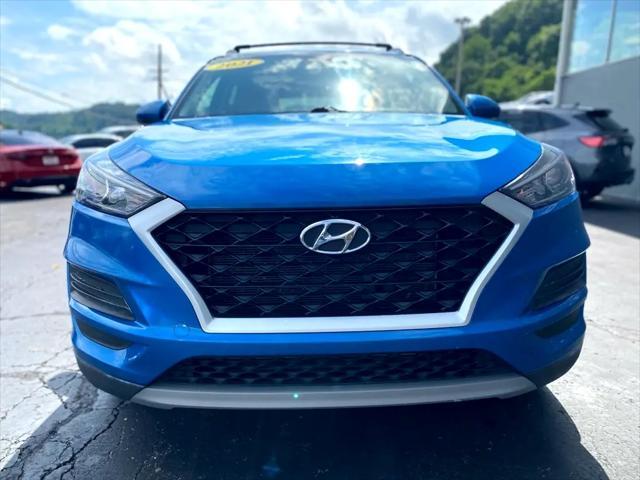 Photo of 2021 BLUE Hyundai TUCSON