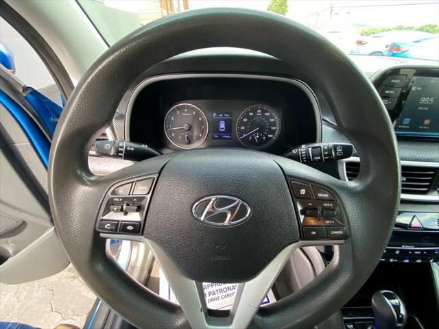 Photo of 2021 BLUE Hyundai TUCSON