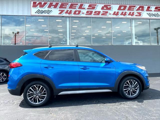 Photo of 2021 BLUE Hyundai TUCSON