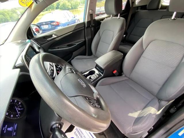 Photo of 2021 BLUE Hyundai TUCSON