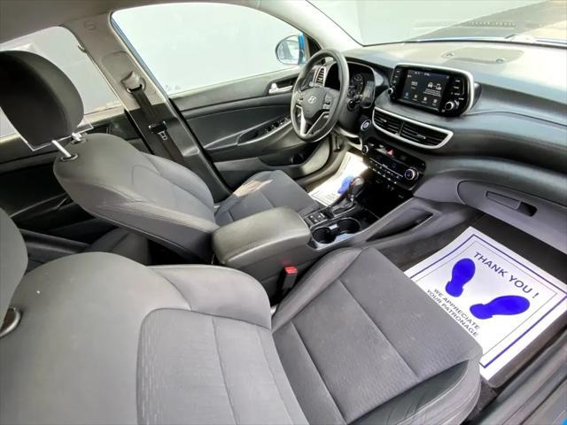Photo of 2021 BLUE Hyundai TUCSON