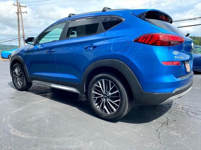 Photo of 2021 BLUE Hyundai TUCSON