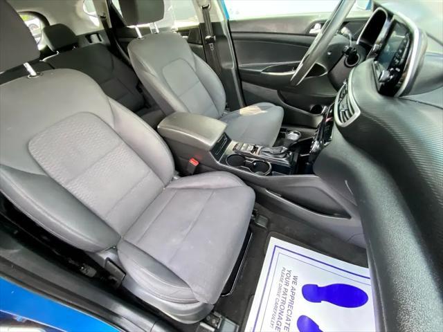 Photo of 2021 BLUE Hyundai TUCSON