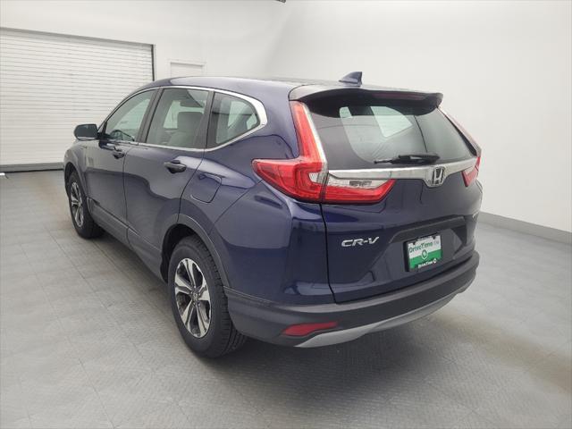 Photo of 2018 Obsidian Blue Pearl Honda CR-V