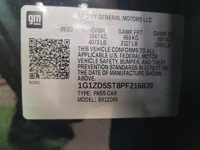 Photo of 2023 Dark Ash Metallic Chevrolet Malibu