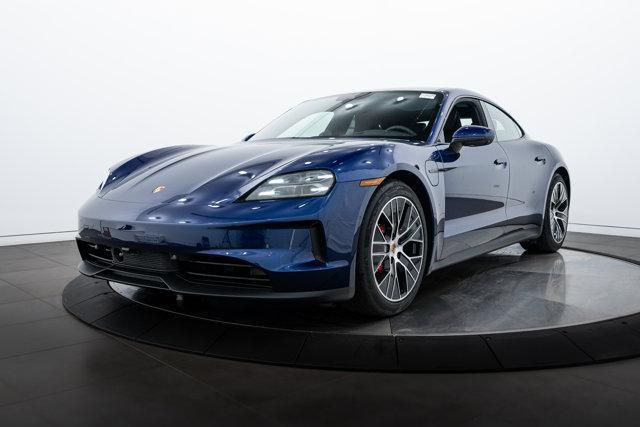 Photo of 2025 Gentian Blue Metallic Porsche Taycan