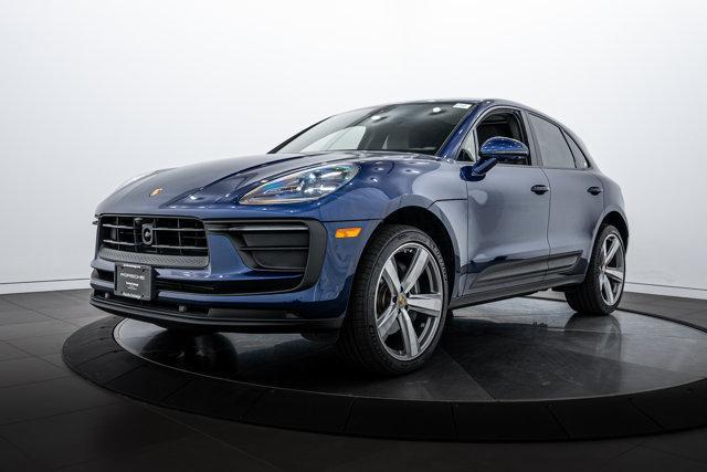 Photo of 2025 Gentian Blue Metallic Porsche Macan