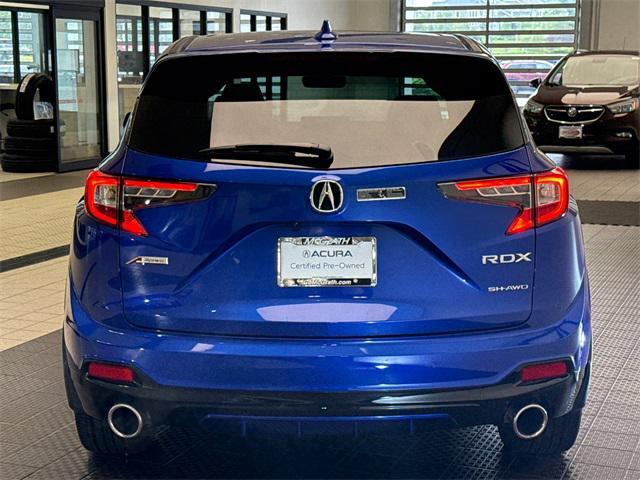 Photo of 2025 Apex Blue Pearl Acura RDX