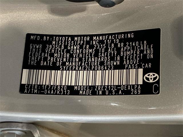 Photo of 2020 Classic Silver Metallic Toyota Corolla