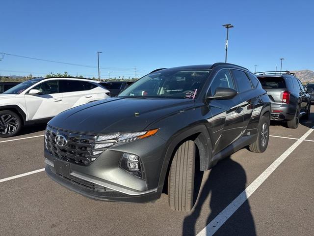 Photo of 2024 Amazon Gray Hyundai TUCSON Hybrid