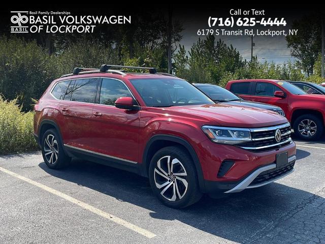 Photo of 2021 Aurora Red Metallic Volkswagen Atlas