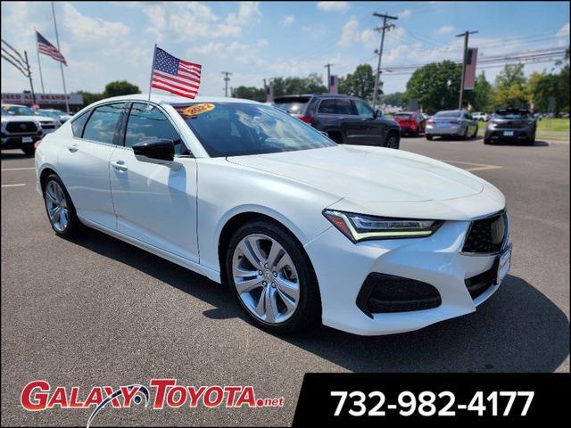 Photo of 2022 Platinum White Pearl Acura TLX