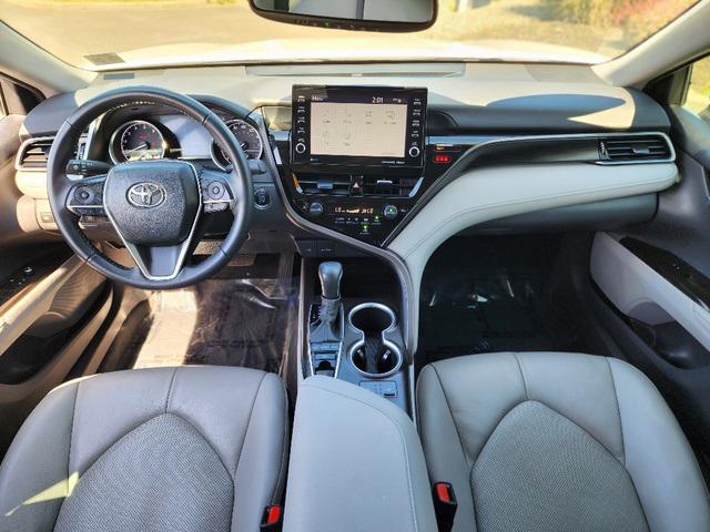 Photo of 2023 White Toyota Camry