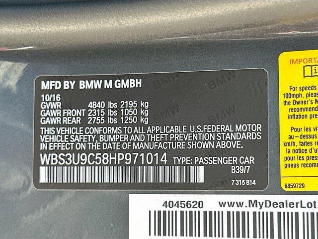 Photo of 2017 Mineral Gray Metallic BMW M4