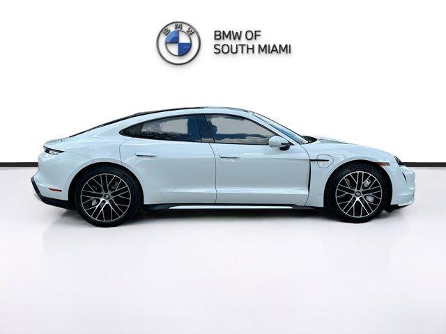 Photo of 2020 White Porsche Taycan