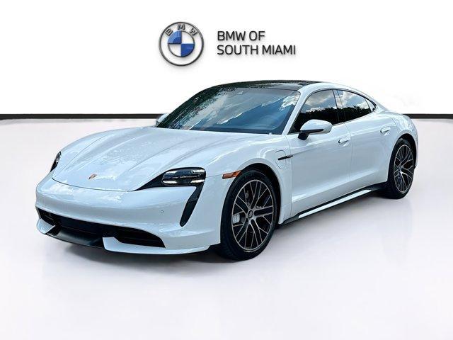 Photo of 2020 White Porsche Taycan
