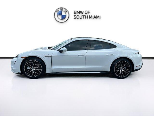 Photo of 2020 White Porsche Taycan