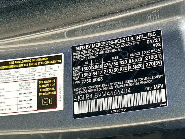Photo of 2021 Black Mercedes-Benz GLE 350