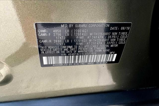 Photo of 2020 Autumn Green Metallic Subaru Outback