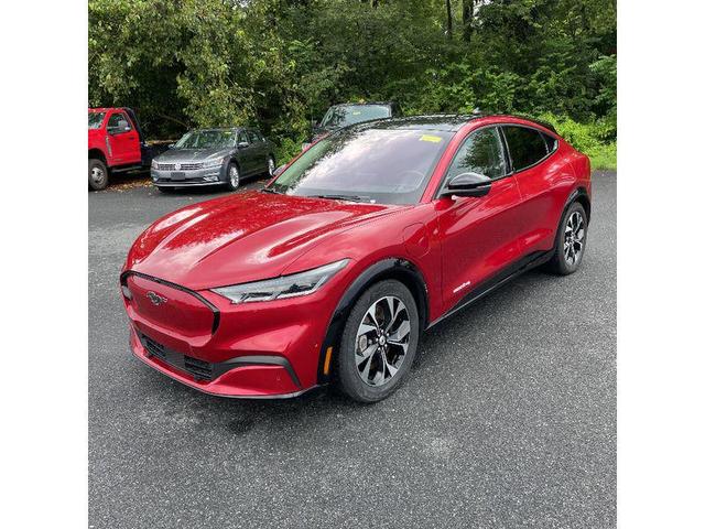 Photo of 2021 Rapid Red Metallic Tinted Clearcoat Ford Mustang Mach-E