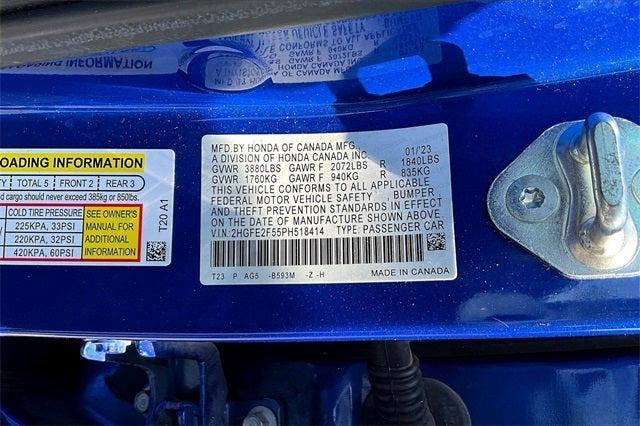 Photo of 2023 Blue Honda Civic