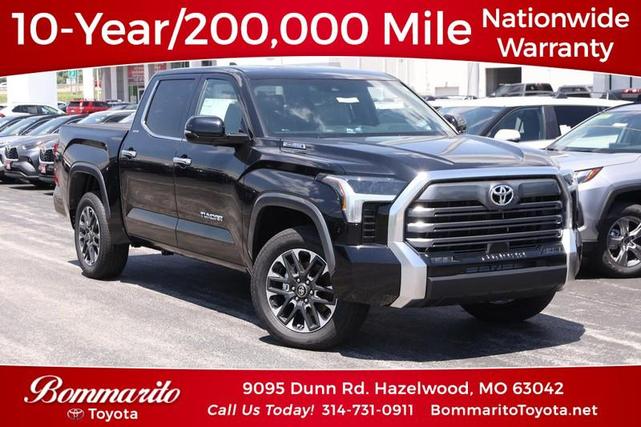 Photo of 2025 Midnight Black Metallic Toyota Tundra Hybrid